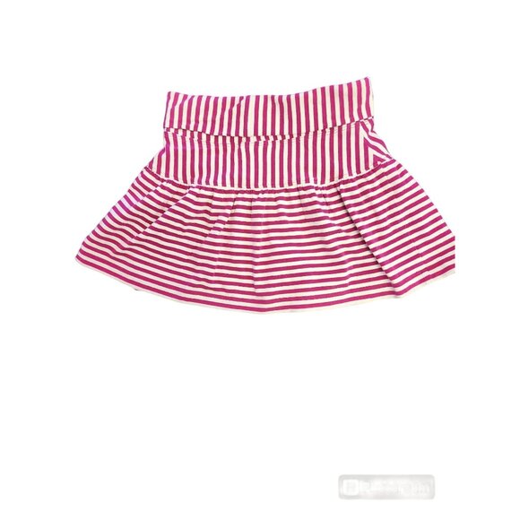 Hanna Andersson Girl 3T Purple Striped Pull on Skirtt 2157 - Picture 2 of 5